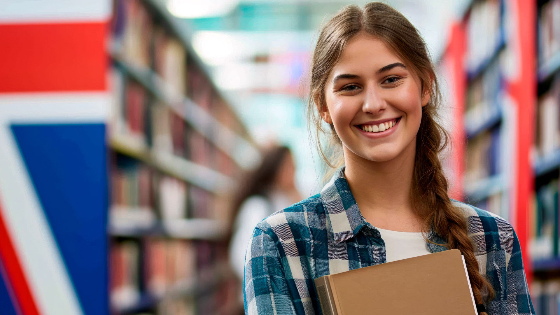 Estudiantes aprendiendo inglés